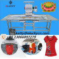 Elucky new 15 needles single head computerized embroidery machine low price